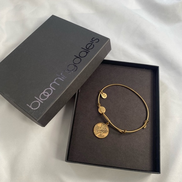 Alex and Ani Women’s Gold Sister Charm Bracelet - Picture 6 of 7